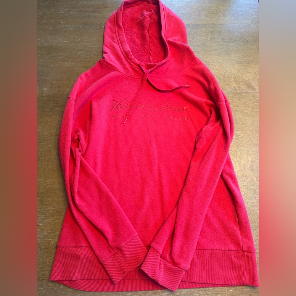 Victoria's Secret Vibrant Red Hoodie